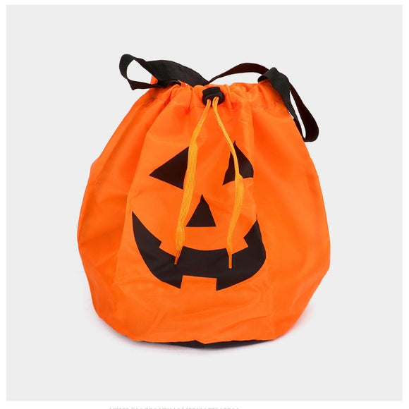 Light Up Pumpkin Trick Or Treat Bag