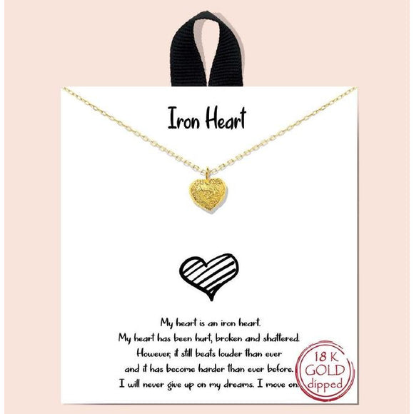 Iron Heart - gold