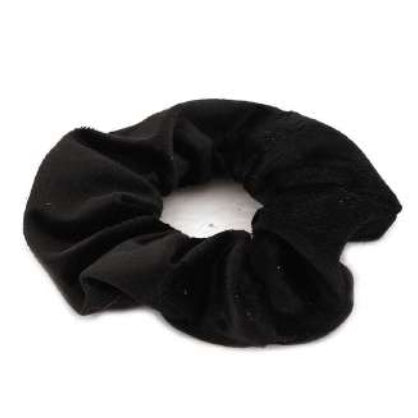 [12pcs set] Black scrunchies