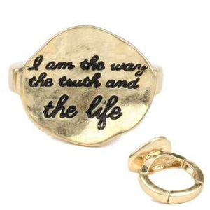 [12pcs set] The life ring - gold