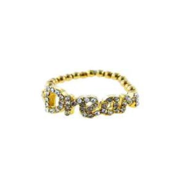 [12pcs set] Studded Dream ring - gold