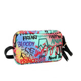 Graffiti crossbody bag - multi 5
