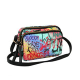 Graffiti crossbody bag - multi 1