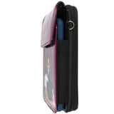 Michelle Obama cellphone crossbody bag - purple