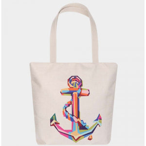 Eco canvas shopper bag - 3D anchor