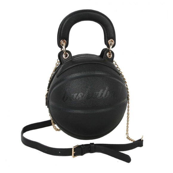 Basketball handbag - black