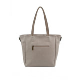 3D front pocket tote with wallet - olive