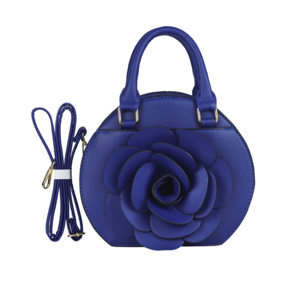 Floral edition satchel - blue