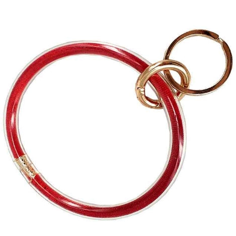 [12pcs] Twinkle bangle keyring - gold/red ($2.25/pc)