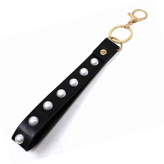 [12pcs] Pearl & strap keychain - ($3.25/pc)