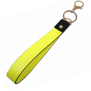 [12pcs] Keychain strap - neon yellow ($2.5/pc)