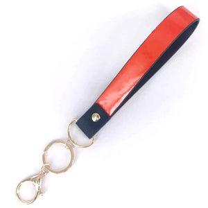 [12pcs] Enamel keychain strap - red ($2.75/pc)