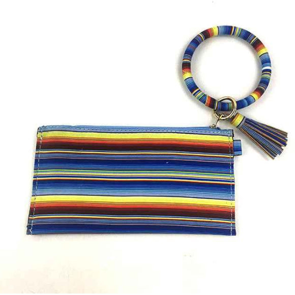 [12pcs] Wristlet bag - aztec print ($3/pc)
