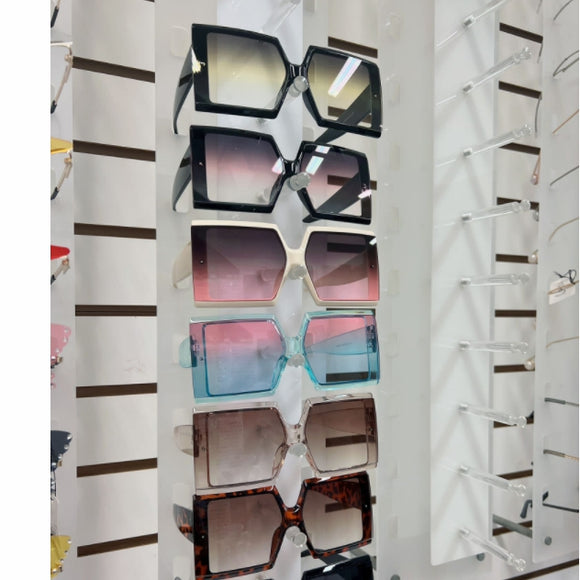 [12pcs] Square frame sunglasses ($2.75/pc)