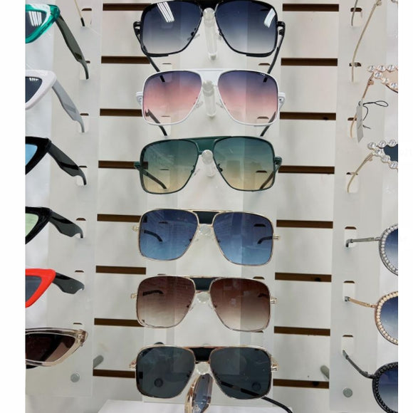 [12pcs] Fashion shield frame sunglasses ($4.25/pc)