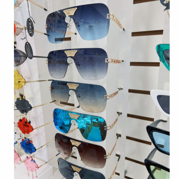 [12pcs] Shield frame sunglasses ($4.25/pc)