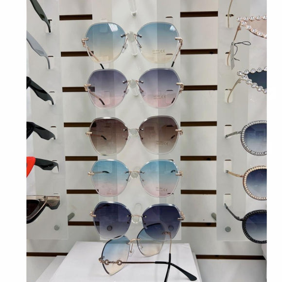 [12pcs] Polygon two-tone sunglasses ($4.25/pc)