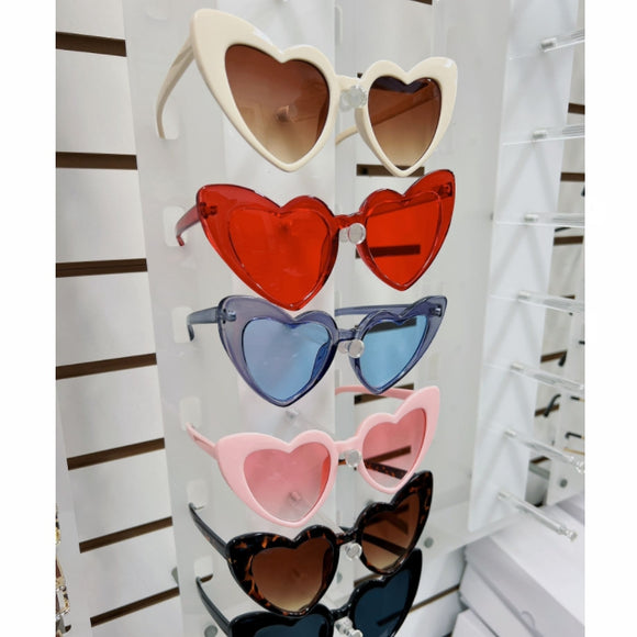 [12pcs] Heart frame sunglasses ($2.75/pc)