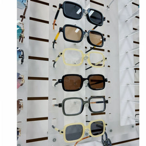 [12pcs] Square frame two-tone leg sunglasses ($4/pc)