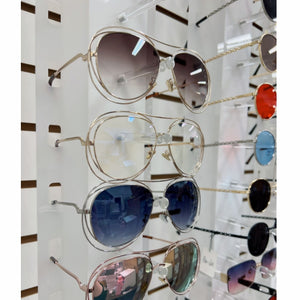[12pcs] Multi layered metal frame sunglasses ($3.5/pc)