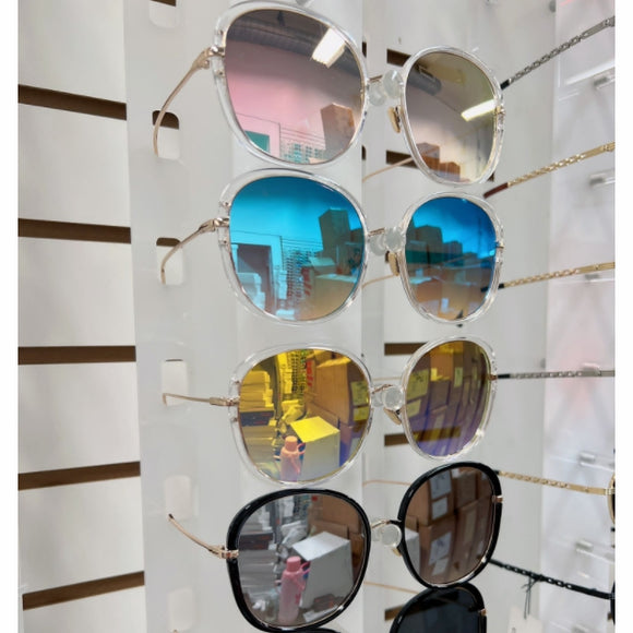 [12pcs] Oversize mirror sunglasses ($3.75/pc)