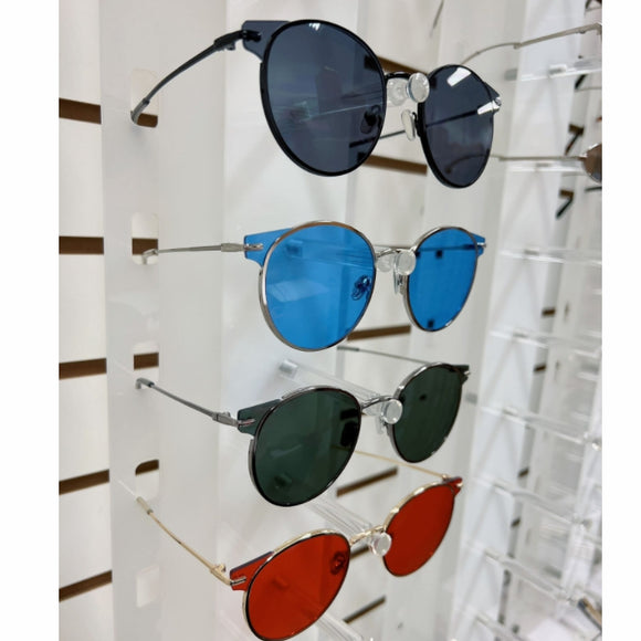 [12pcs] Edge point frame round sunglasses ($3.25/pc)