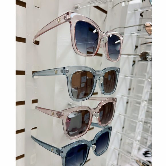 [12pcs] Clear square frame sunglasses ($2.75/pc)