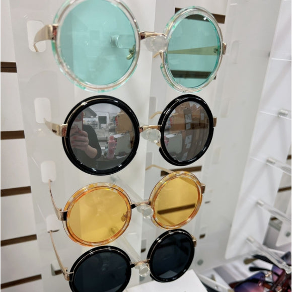 [12pcs] 3d roumd frame sunglasses ($3/pc)