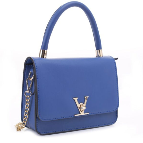 Small satchel bag - blue