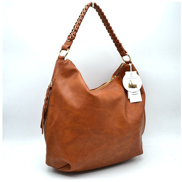 2-in-1 shoulder bag set - brown
