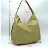 2-in-1 shoulder bag set - tan