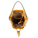 Bucker drawstring with wallet - gold