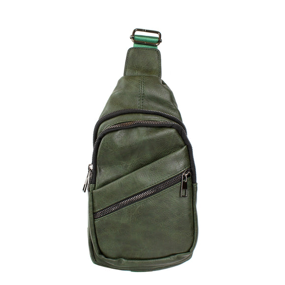 Utility sling bag - green