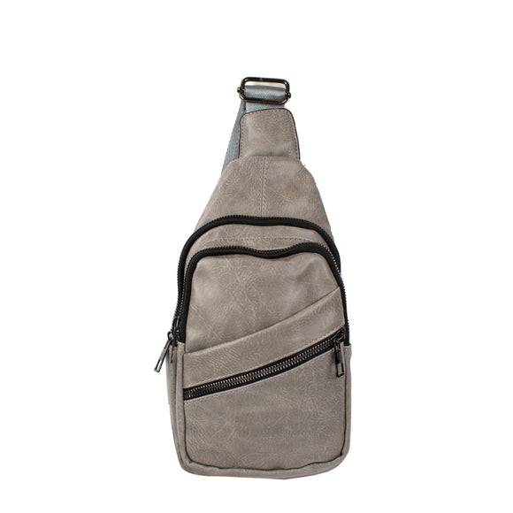 Utility sling bag - grey