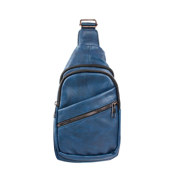 Utility sling bag - blue