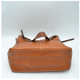 Multi pocket crossbody bag - brown