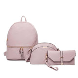 3-in-1 backpack set - pink