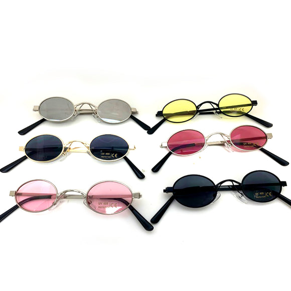 [12pcs] Small round shape sunglasses