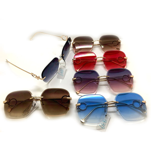 [12pcs] Unisex sunglasses with metal frame