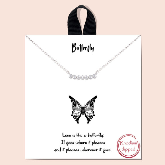 Butterfly - silver