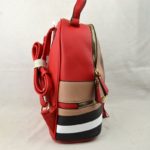 Monogram pattern backpack - brown/brown