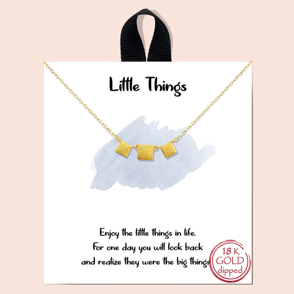 Little things necklace - gold