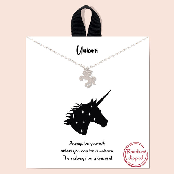Unicorn - silver