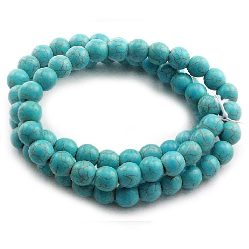 Faux stone bracelet - Turquoise