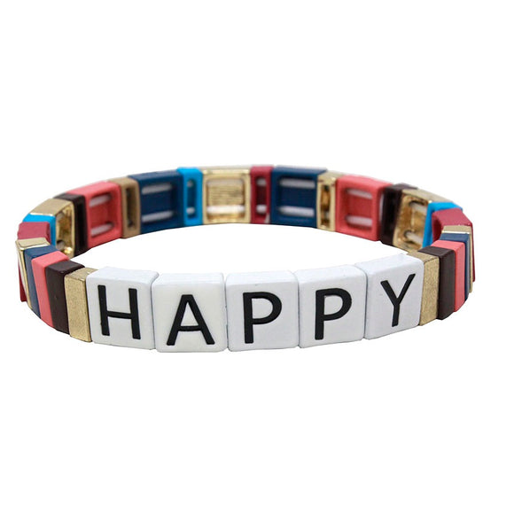 Happy color block bracelet - BUNV