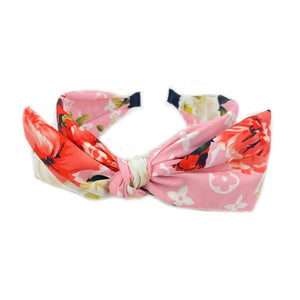 [ 6PC SET ] Flower inspired ribbon - multi pink