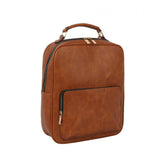 Convertible backpack - brown