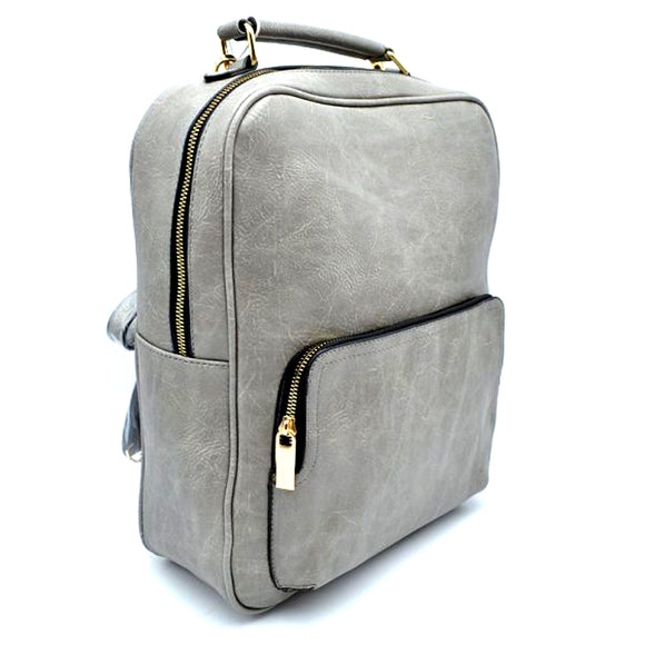 Convertible backpack - grey