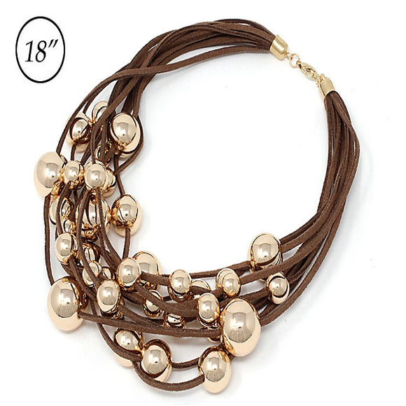 Multi CCB bead necklace set
