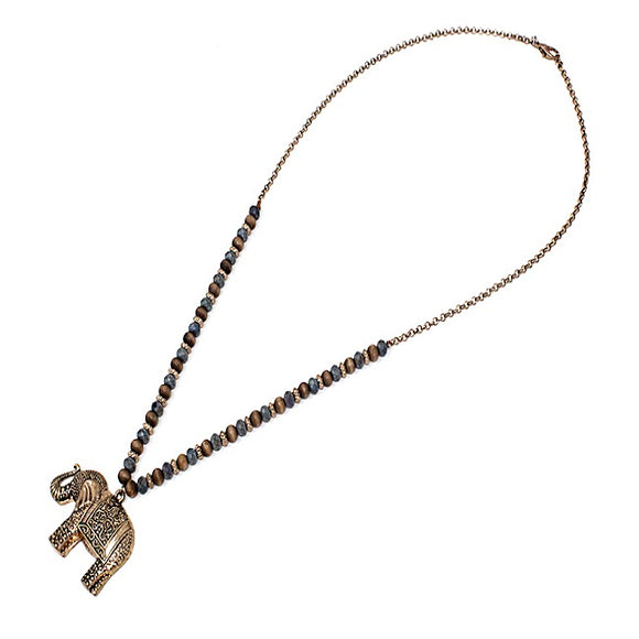Elephant necklace set